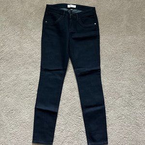 Habitual Dark-Wash Low-Rise Skinny Ankle Jeans Size 26 - NWOT